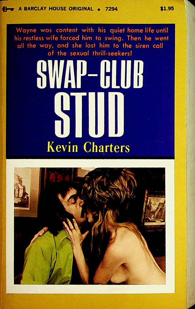 Swap-Club Stud Novel  by Kevin Charters  1972     092121lm-dm