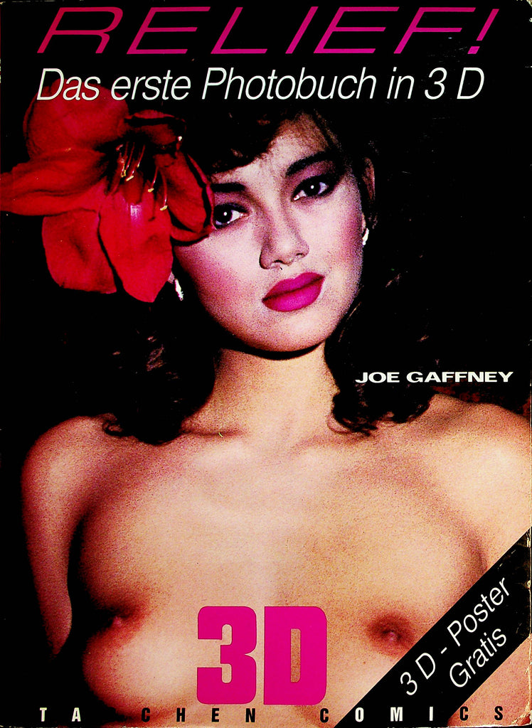 Relief! The First Photobook In 3-D German International Magazine w/glasses  1984    031423lm-p