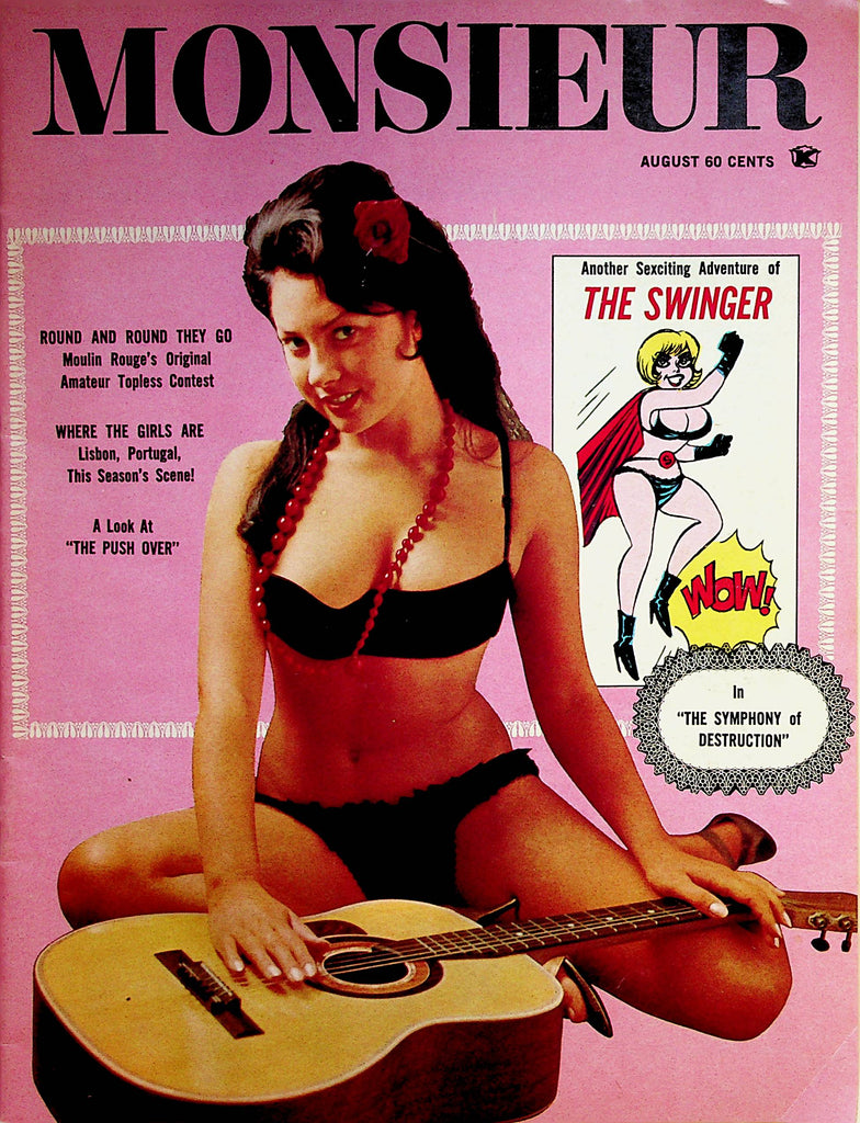 Bachelor Magazine  Mademoiselle Of The Month Sari  August 1967   080822lm-p