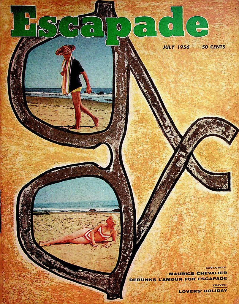 Escapade Vintage Magazine  Lovers Holiday  July 1956    091222lm-p