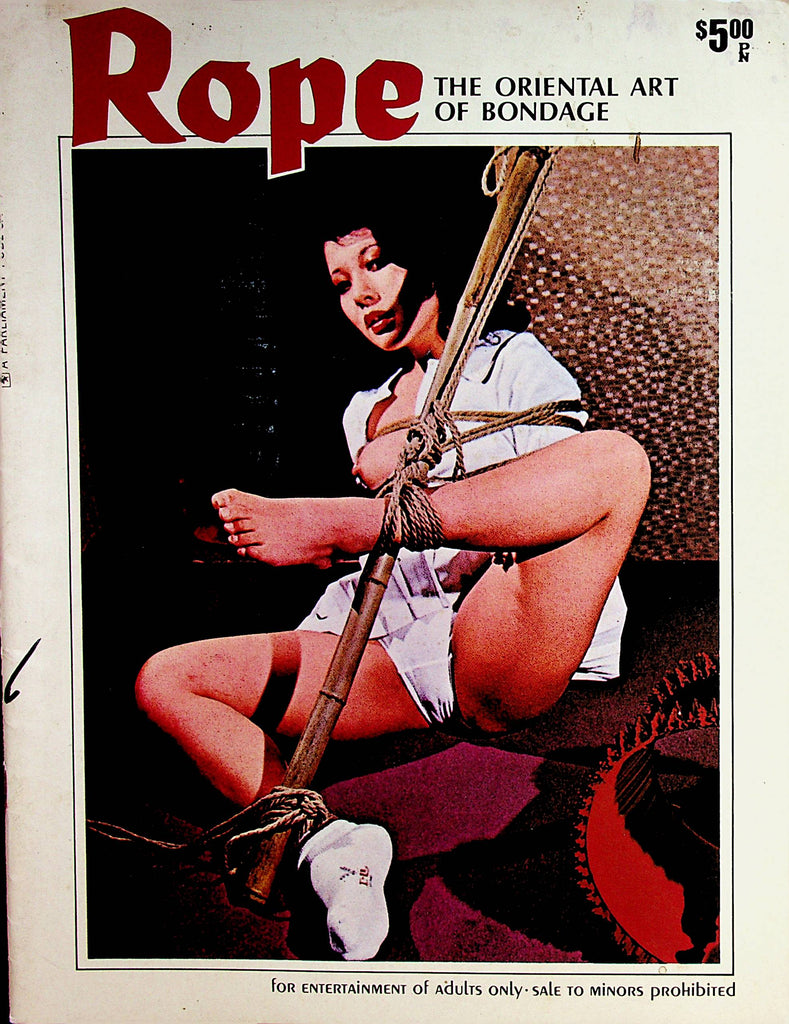 Rope Magazine  The Oriental Art Of Bondage  vol.1 #1 1974   Parliament Publication      071322lm-p