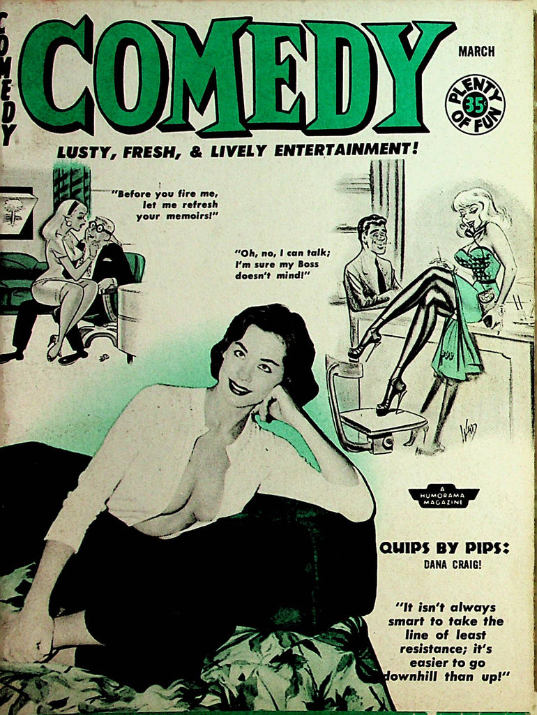 Comedy Vintage Digest  Tempest Storm / Cartoons & Women  March 1960     110221lm-dm