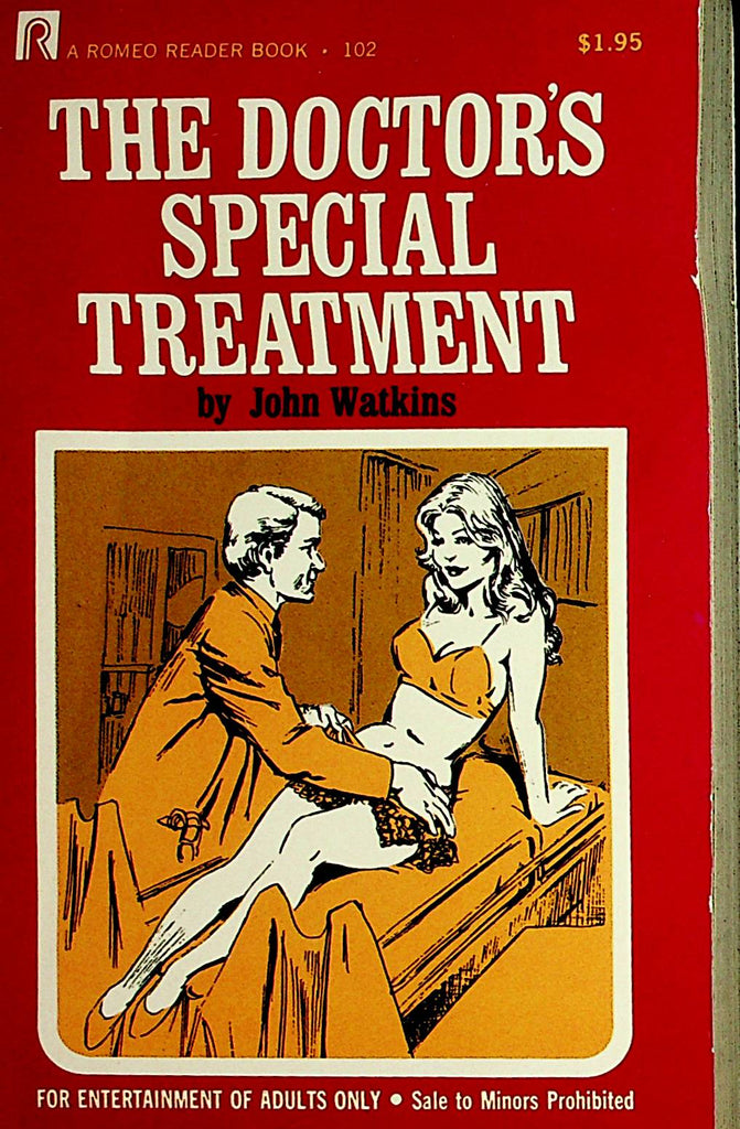 The Doctor's Special Treatment Novel by John Watkins  1972  Romeo Reader Book     110521lm-dm