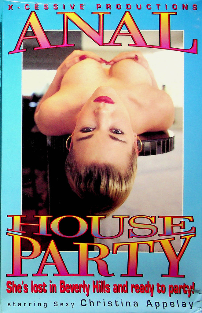 Adult VHS Movie Anal House Party Ft. Christina Appelay & Kiane Lee 1993 By X-Cess Prod. 031423RPVHS