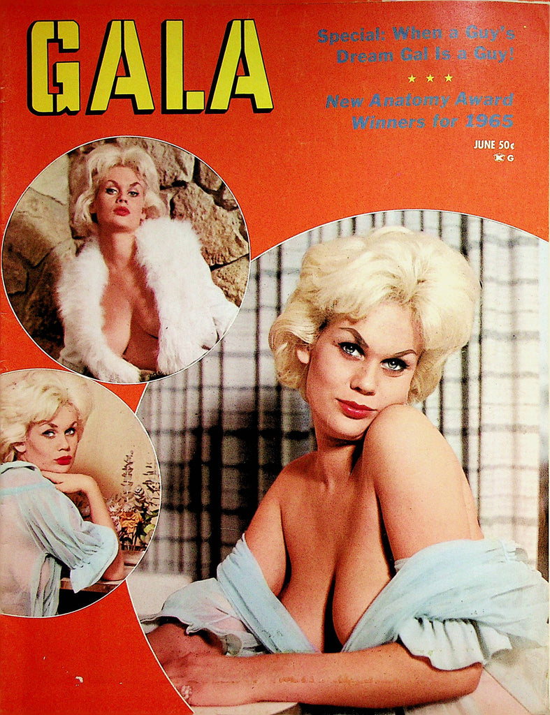 Gala Vintage Magazine  Cover Girl Kitty Lynn June 1965   022223lm-p2