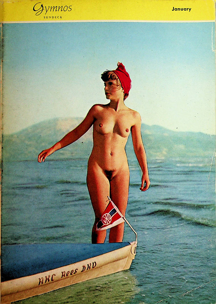 Gymmos Sundeck Nudist Magazine  #156   January 1963    101221lm-dm2