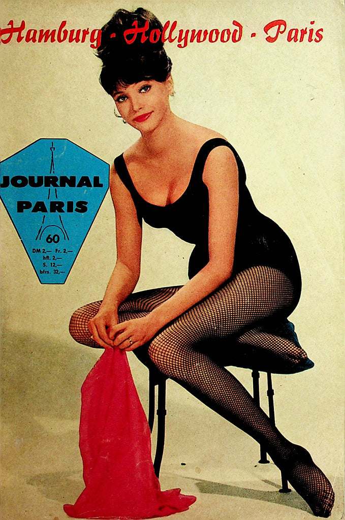Journal Paris International Digest  Brigitte Bardot / Bettie Page #60 1960's  120621lm-dm2
