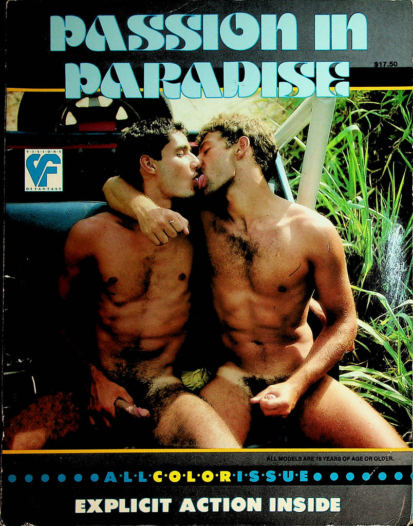Passion In Paradise Gay Magazine  #1 1980's  by Visions Of Fantasy    050420lm-sh