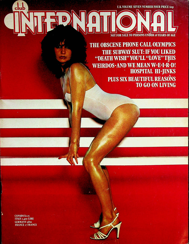Club International Magazine  Centerfold Girl Sammy  vol.7 #4   1978   Paul Raymond  112222lm-p2
