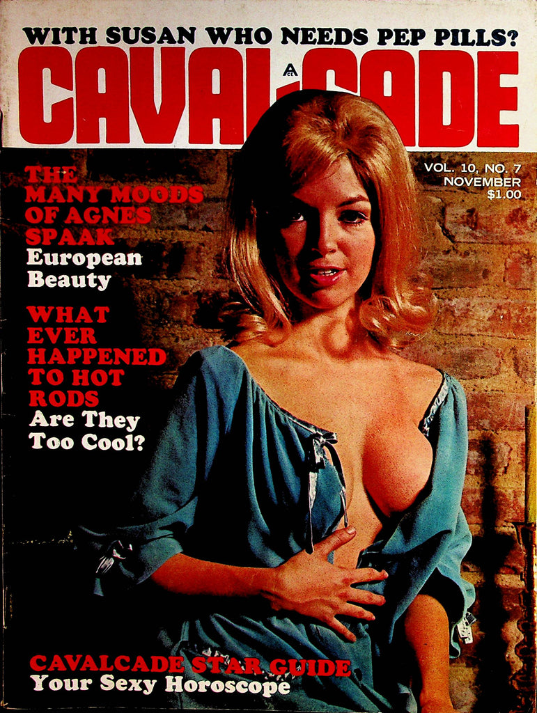 Cavalcade Busty Magazine   Busty Lea  / Covergirl Susan  November 1970    071322lm-p2