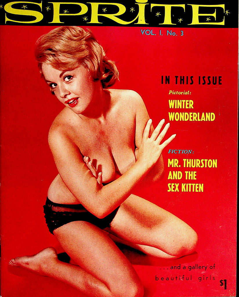 Sprite Busty Vintage Magazine  Centerfold Girl Dodie  vol.1 #3  1960's     070122lm-p2