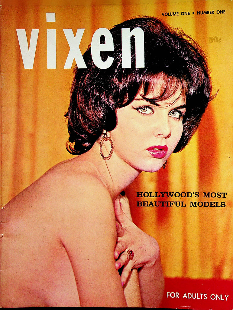 Vixen Busty Magazine  Covergirl Danice Daniels  / Hollywood's Most Beautiful Models  #1  1961  022623lm-p