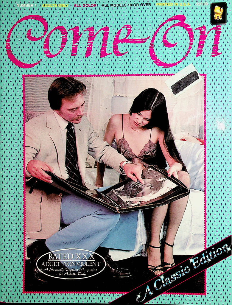 Come On Magazine  Let's Cum Togetgher  #1 1980's  Classic Edition      021622lm-p2