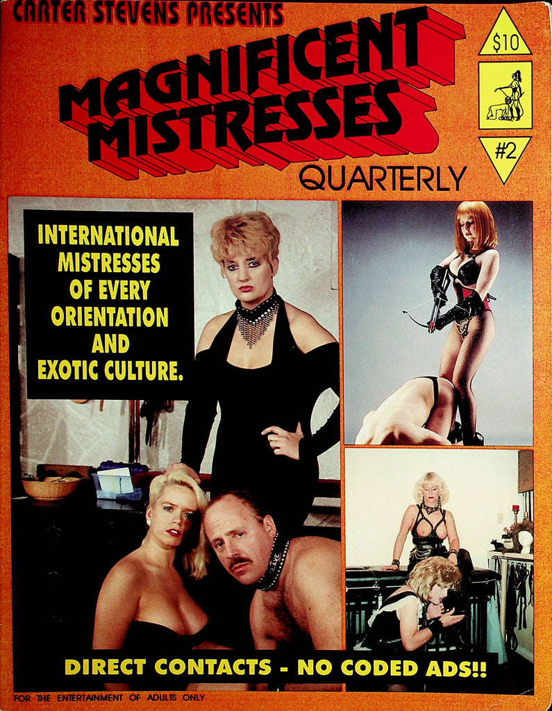Magnificent Mistresses Quarterly Contact  Magazine  #2 1995  by Carter Stevens     122121lm-dm