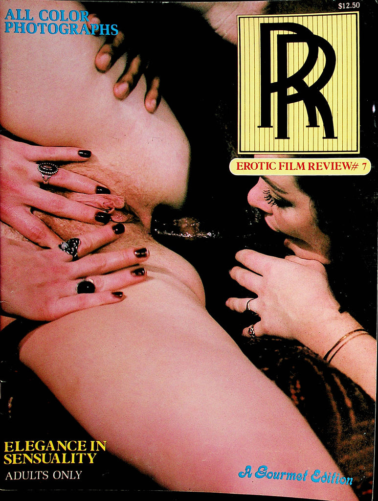 RR Erotic Film Review Magazine  Sue Nero  #7  1980's  Gourmet Editions   013122lm-dm