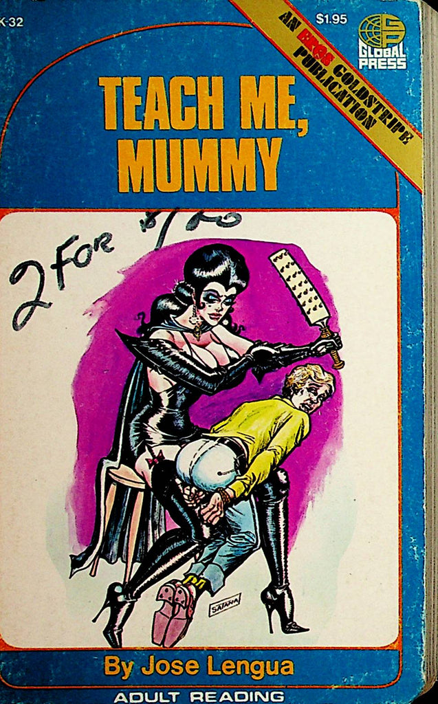 Teach Me, Mummy Fetish Novel by Jose Lengua  1972 Eros Publishing     032322lm-p