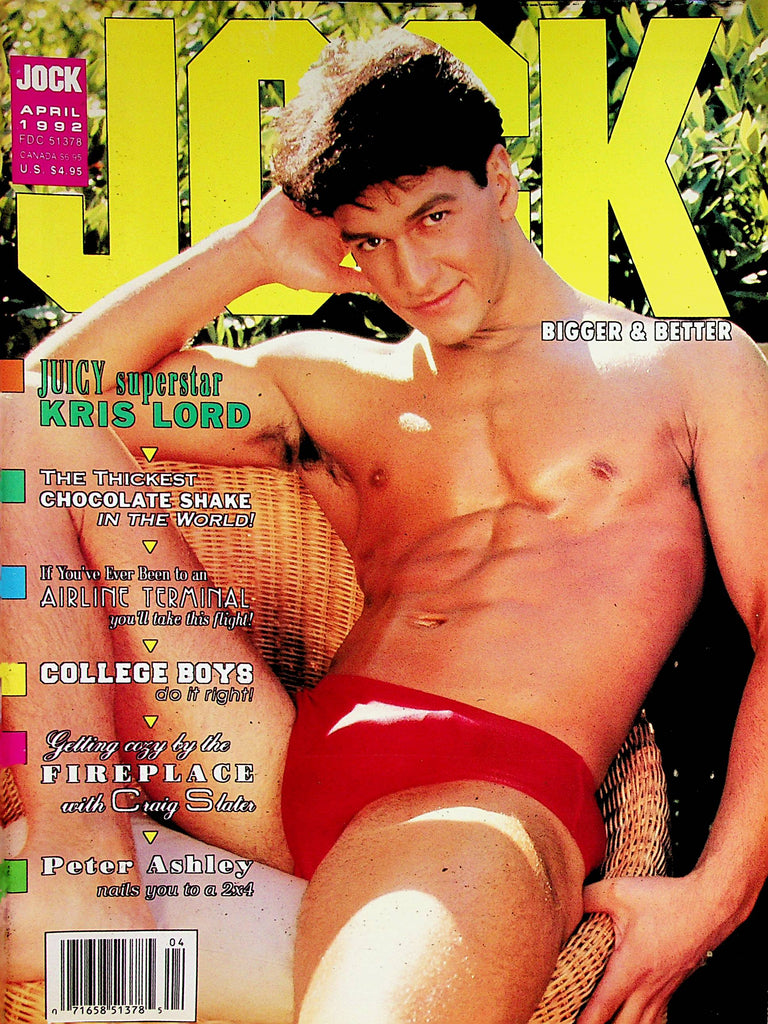 Jock Gay Magazine   Coverguy Kris Lord  April 1992   050422lm-p