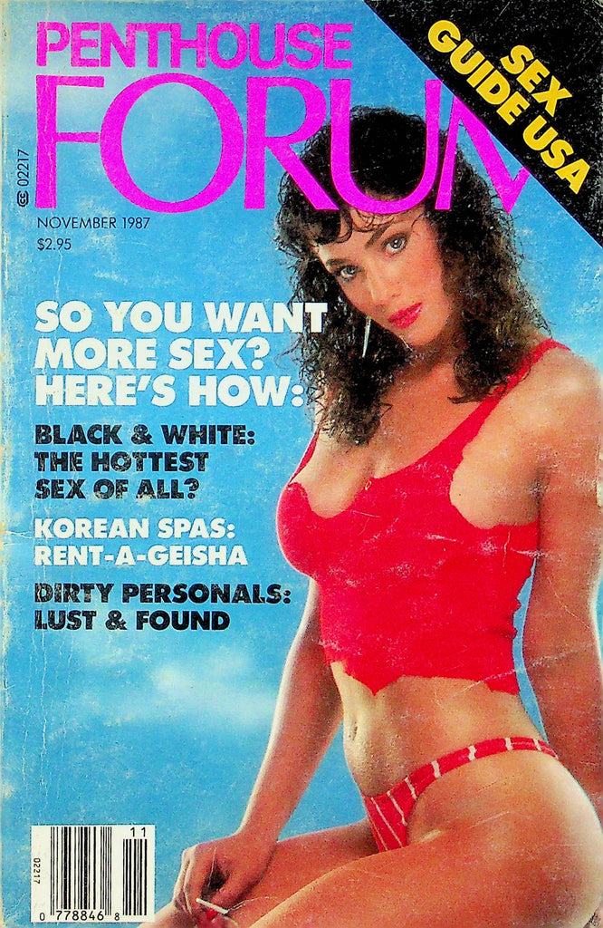 Penthouse Forum Magazine Korean Spas & Sex Guide USA November 1987 083122RP