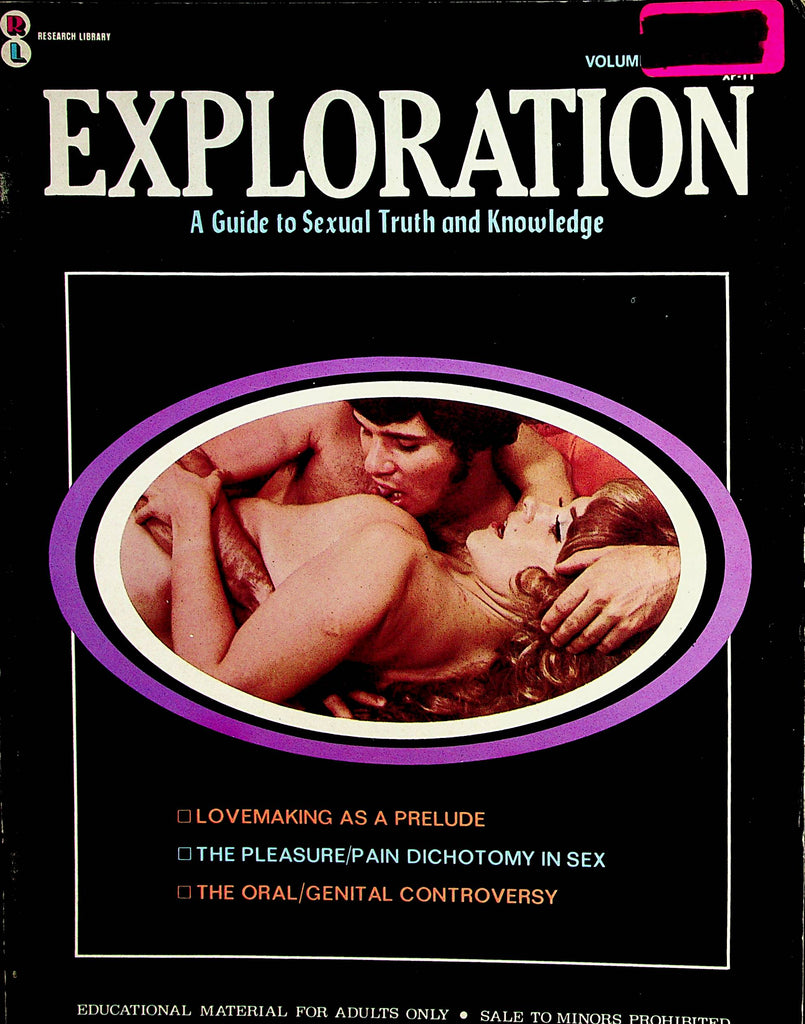 Exploration Guide To Sexual Truth And Knowledge Magazine  Oral /Genital / The Pleasure / Pain   1972  102122lm-p2