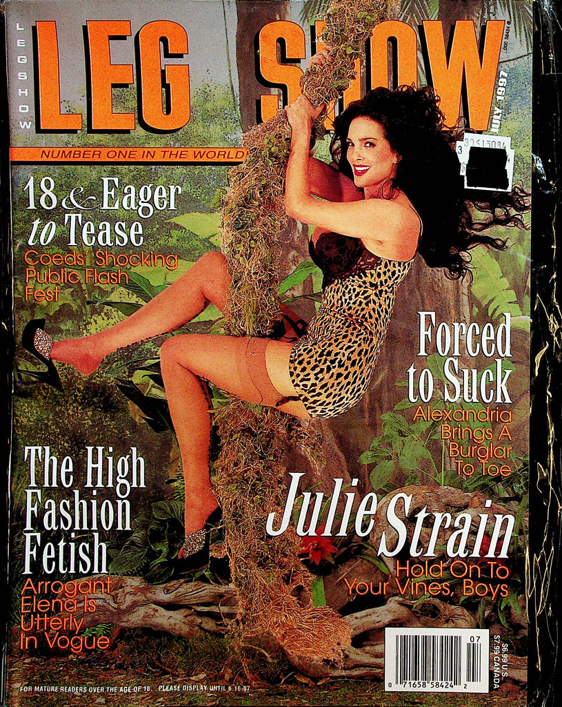 Leg Show Magazine  Julie Strain  July 1997    120722lm-p