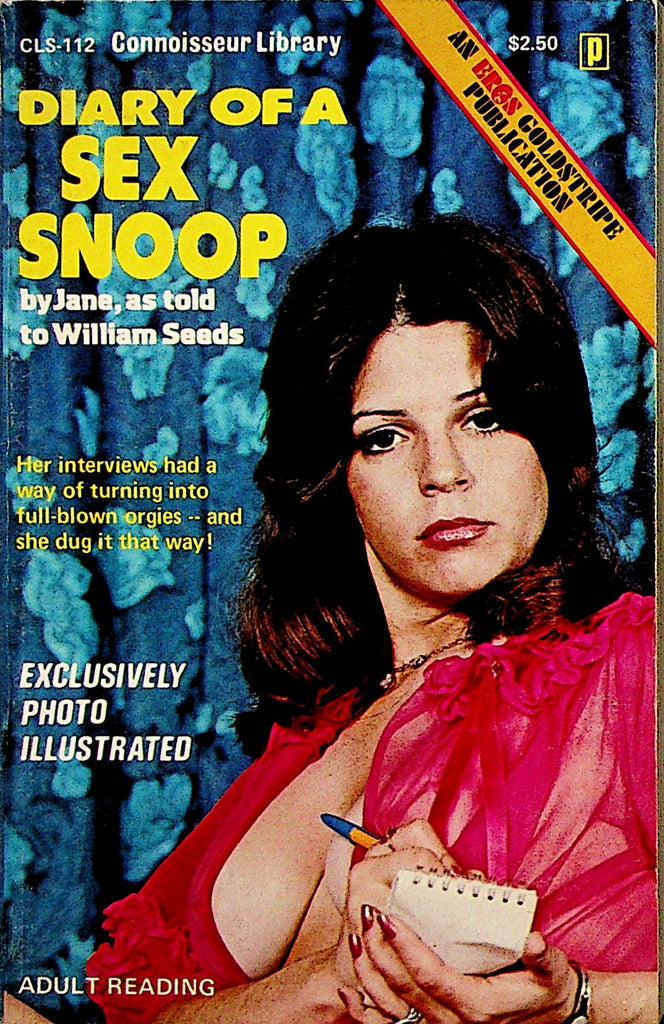 Diary Of A Sex Snoop Adult Novel  by Jane 1974 Photo Illustrated by Eros Publication      022823lm-p2