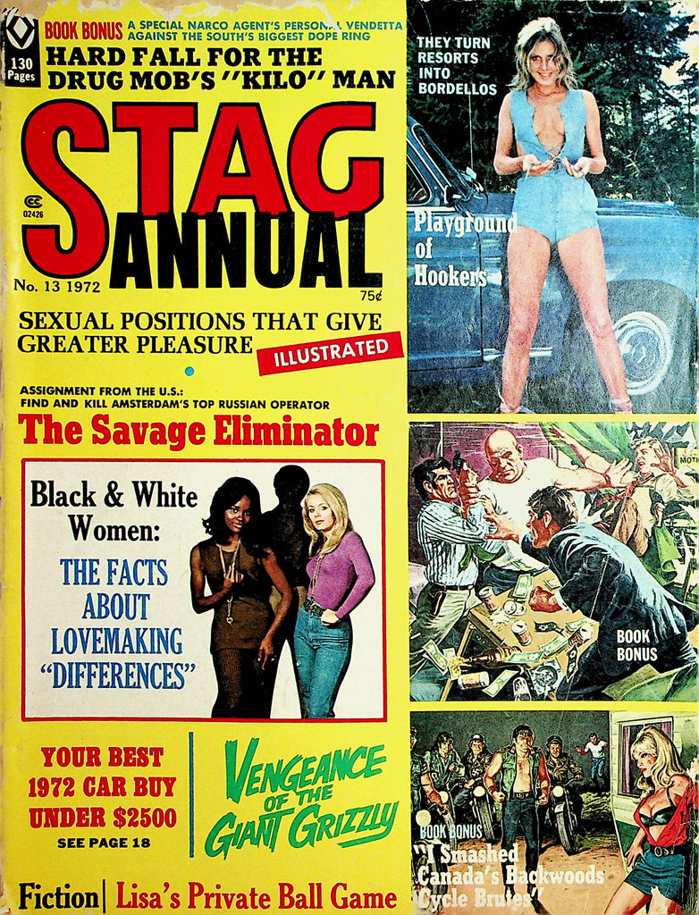 Stag Annual Vintage Magazine  Sexual Positions That Give Greater Pleasure  #13 1972     112021lm-dm2