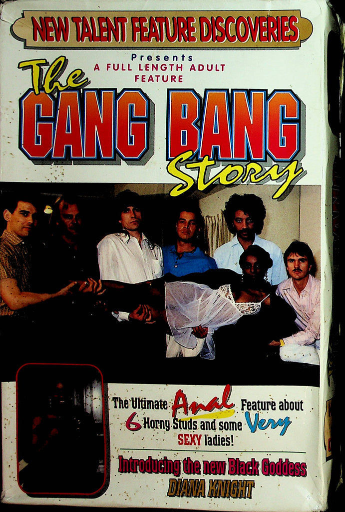 The Gang Bang Story VHS  Black Goddess Diana Knight  XXX 1993   122621lm-dm3