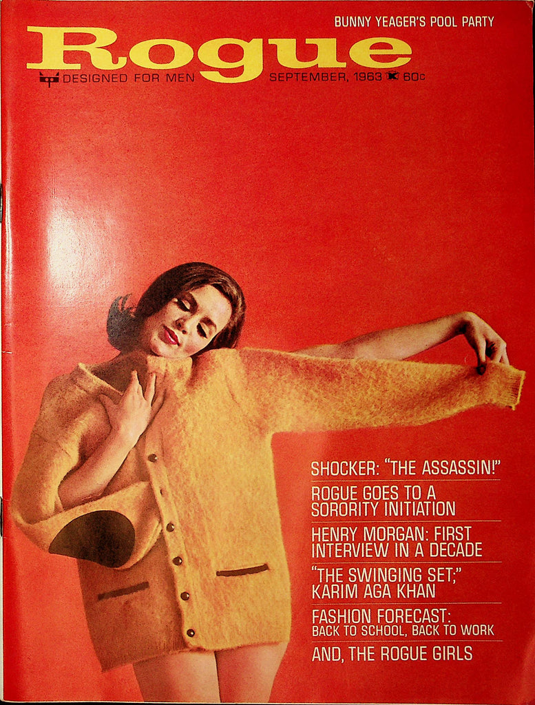 Rogue Vintage Magazine Terri Nichols/ Bunny Yeager's Pool Party  September 1963   101521lm-dm