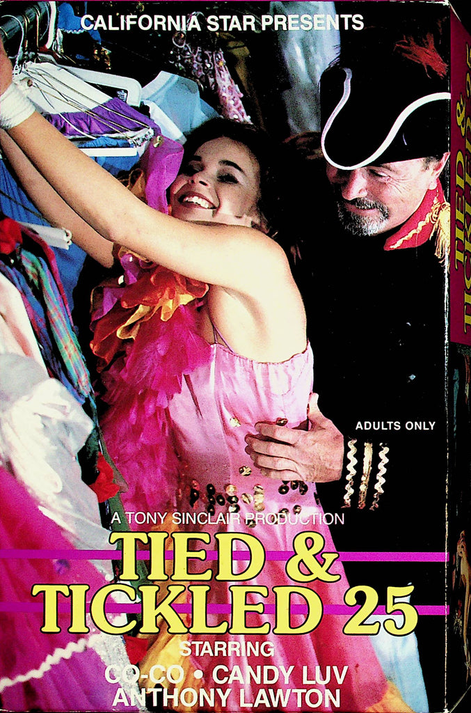 Tied & Tickled VHS #25  Candy Luv / Anthony Lawton  XXX  1991  111321lm-dm2