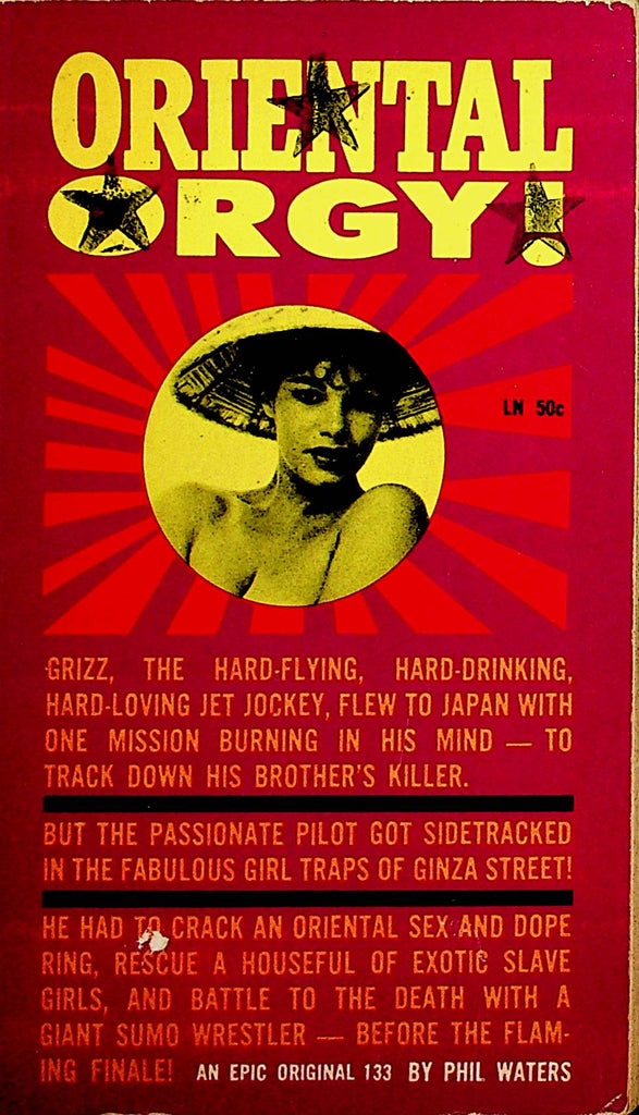 Oriental Orgy! Adult Novel  by Phil Waters 1962 Art Enterprises     022823lm-p2