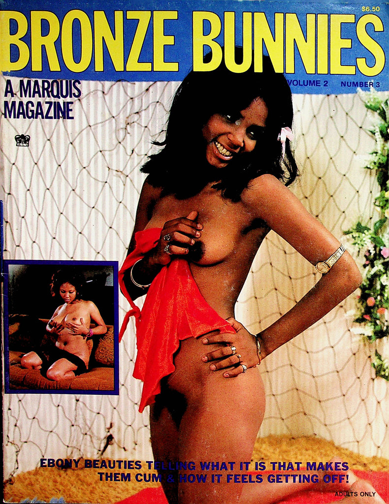 Bronze Bunnies Magazine   Ebony Beauties / Dildo Delights  vol.2 #3  1986 Marquis Publication     070122lm-p2