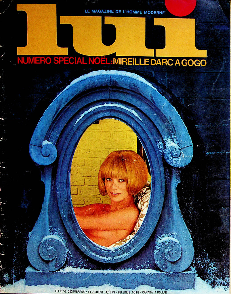 Lui French International Magazine Numero Special Noel: Mireille Darc A Gogo  December 1968     062822lm-p