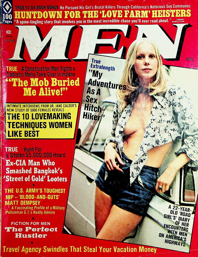 Men Vintage Magazine  10 Lovemaking Techniques Women Like Best  June 1973   112121lm-mp
