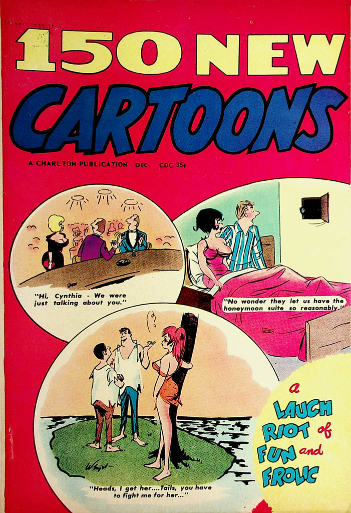 150 New Cartoons Vintage Magazine  Laugh Riot Of Fun And Frolic  #25 December 1968    100421lm-dm