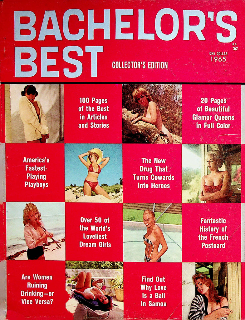 Bachelor's Best Magazine  Over 50 Of The World's Loveliest Dream Girls  vol.1 #2  1965 Collector Edition     072622lm-p