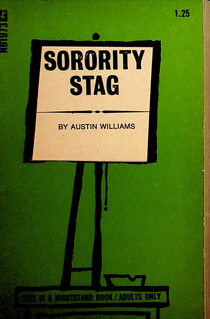 Sorority Stag Adult Novel by Austin Williams  1970   092221lm-dmB