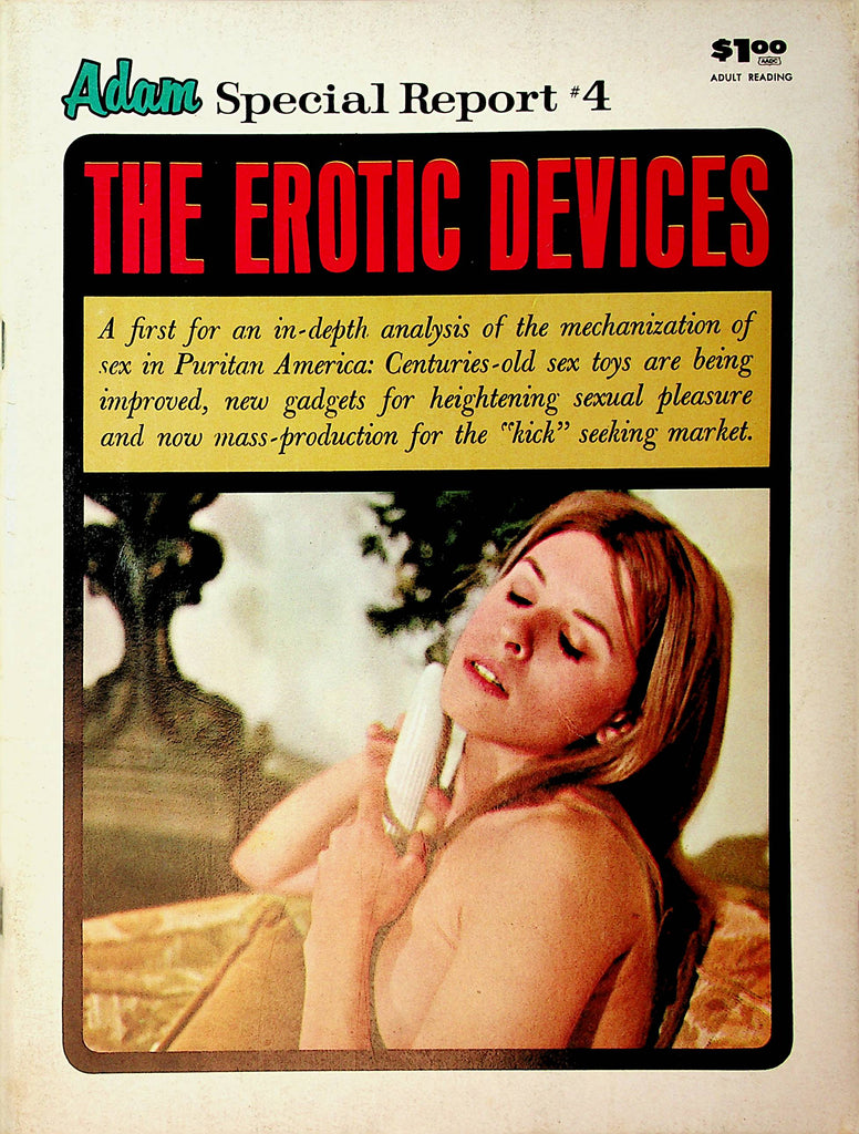 Adam Special Report Magazine  The Erotic Devices  #4  1969    112021lm-dm