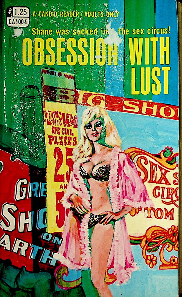 Obsession With Lust Novel  by S.V Baxter  1969 Corinth Publishing   110521lm-dm2