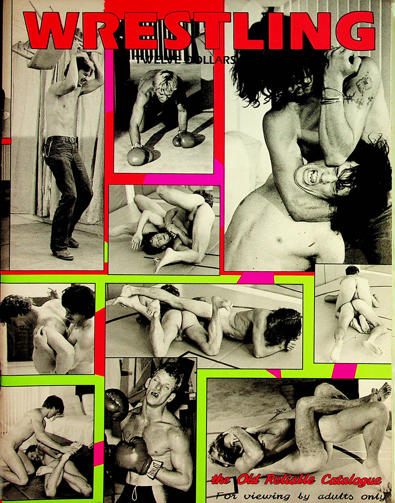 Wrestling Catalogue  Hot Naked Men Wrestling!  January 1992     022323lm-6