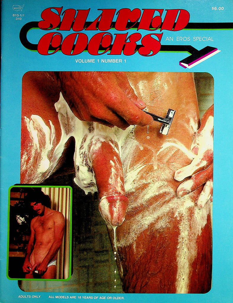 Shaved Cocks Gay Magazine   Shaved For Action  vol.1 #1 1983 Magcorp   080422lm-p