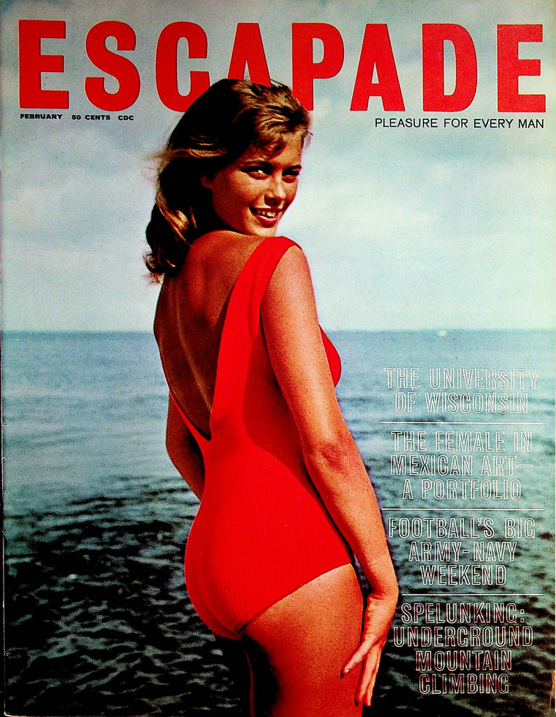 Escapade Vintage Magazine  Centerfold Lisa Taylor  February 1962   091222lm-p