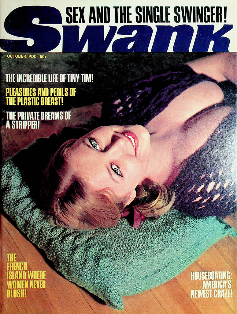 Swank Busty Vintage Magazine  October Sweetheart Michele 1968     101221lm-dm