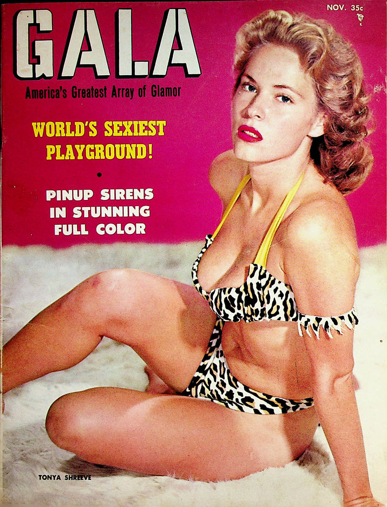 Gala Vintage Magazine  Tonya Shreeve  November 1957   022223lm-p2