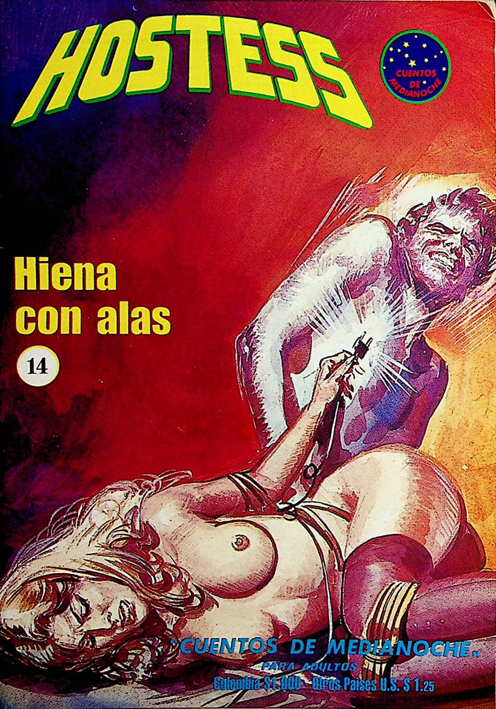 Hostess Spanish Comic Magazine   Hiena Con Alas #14  1970's    122121lm-dm