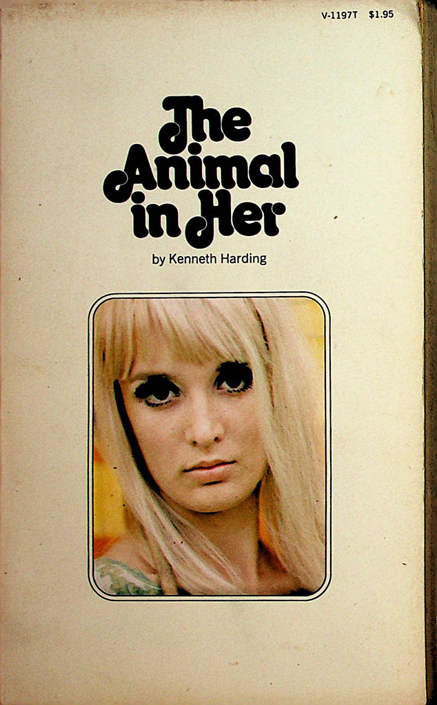 The Animal In Her Novel by Kenneth Harding 1973 1st Printing Venus Books  110821lm-dm