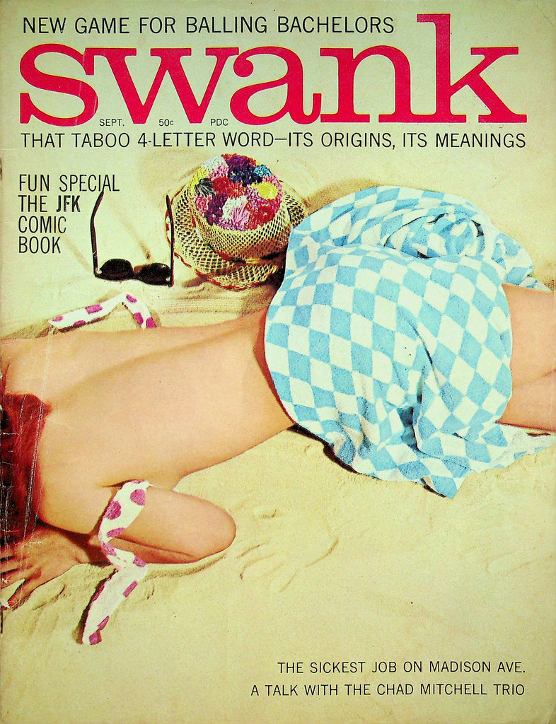 Swank Magazine The JFK Comic Book September 1963 052322RP