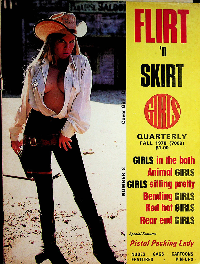 Flirt 'n Skirt Girls Quarterly Magazine  Covergirl Dobbin Day  Fall 1970    070322lm-p