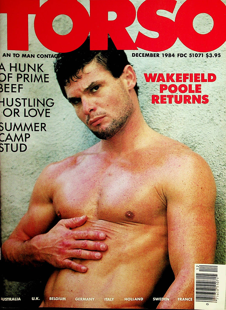 Torso Gay Magazine  Cover Guy Rocco Devega   December 1984   121521lm-dm2