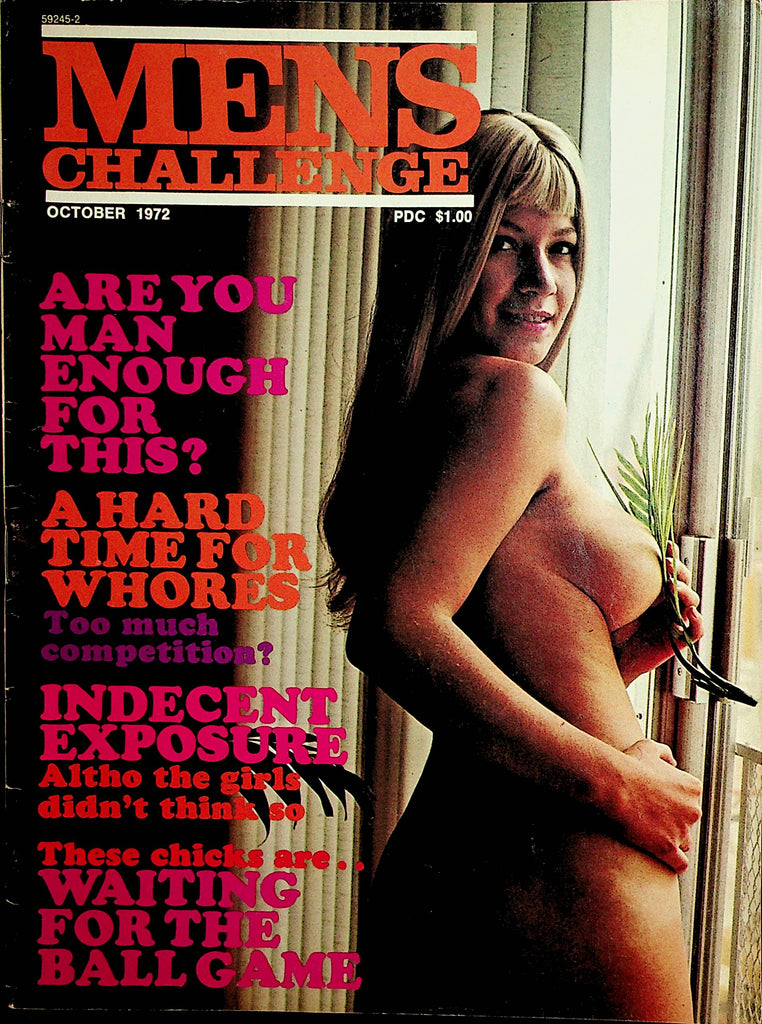 Mens Challenge Busty Magazine  Centerfold Girl Heidi  October 1972   012522lm-dm