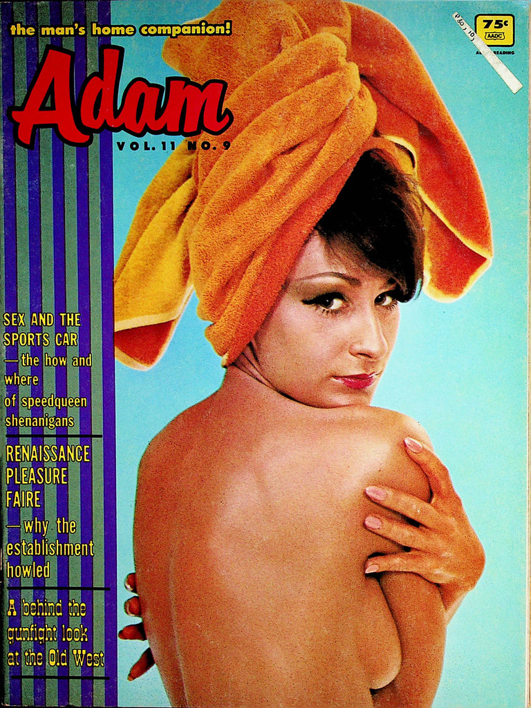 Adam Busty Magazine  Centerfold Girl Sharon Church  vol.11 #9  1967  072322lm-p